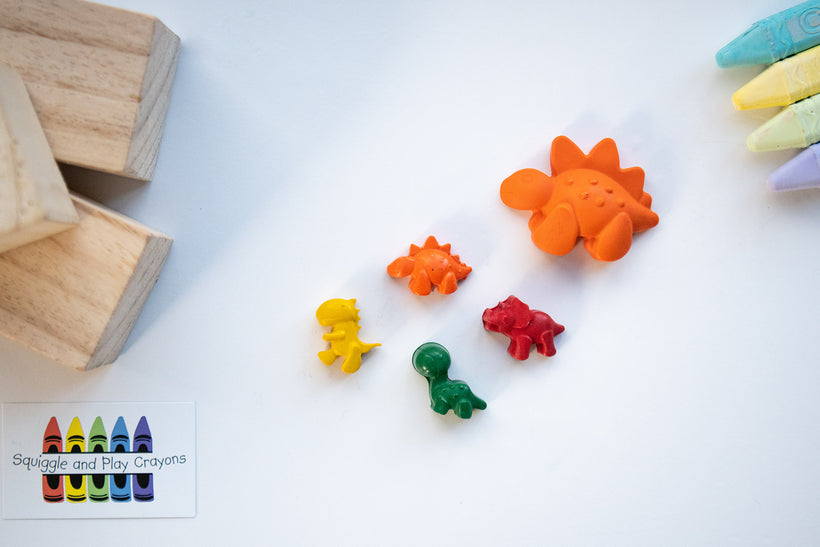 Dinosaur Crayons