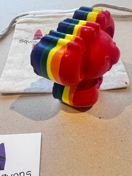 Rainbow Koala Crayon