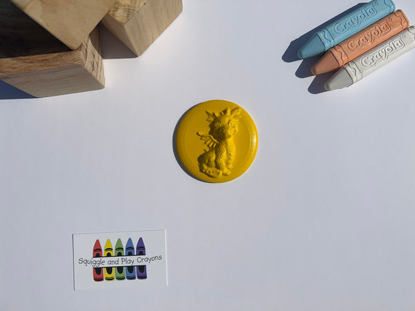Large Dragon Disk Crayons