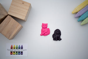 Cats and Dogs Crayons