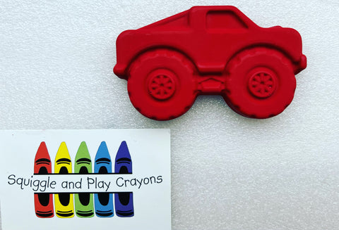 Monster Truck Crayons