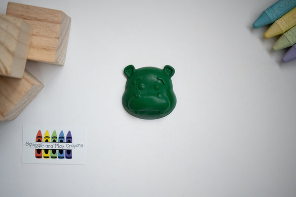 Hippo and Wild Animal Friend Crayons